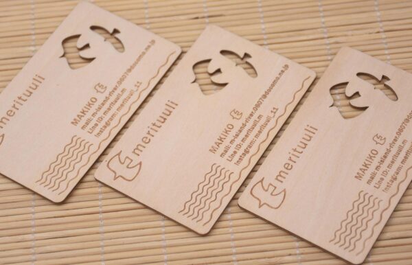 Wooden Business Cards 2